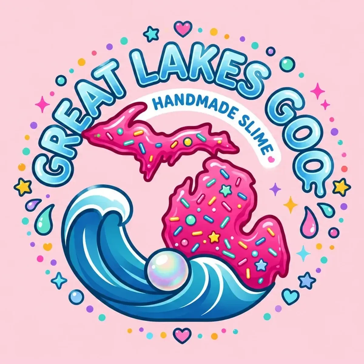 Great Lakes Goo, handmade slime